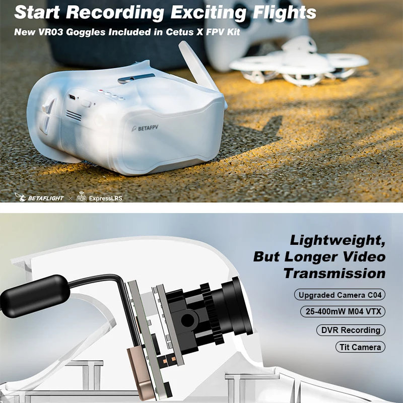 Cetus X FPV Kit Remote Radio T - Drone Kit Octocopter ulasan dan harga